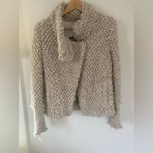 IRO Caty Looped-Knit Sweater Jacket